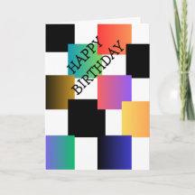 ハッピーバースデーカード