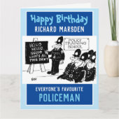 ハッピーバースデーカード カード (正面)