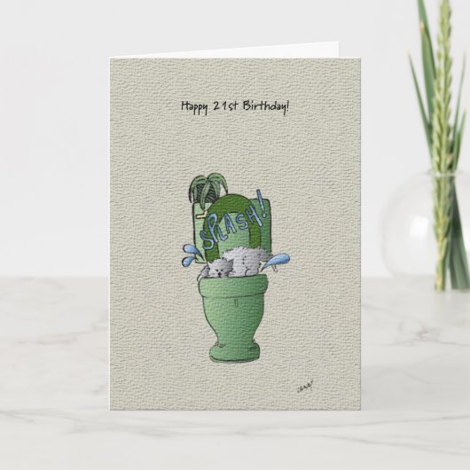 ハッピーバースデーカード！ カード (正面)