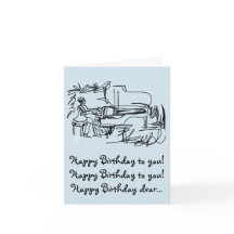 ハッピーバースデーカード。