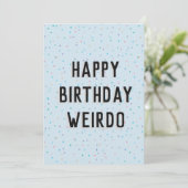 ハッピーバースデーカード カード (スタンド正面)