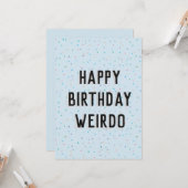 ハッピーバースデーカード カード (正面/裏面インサイチュ)