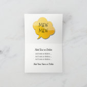 ハッピーバースデーカード カード (内部)