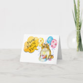 ハッピーバースデーカード カード (正面)