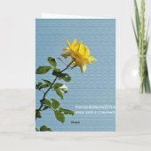 ハッピーバースデーカード カード (裏面)