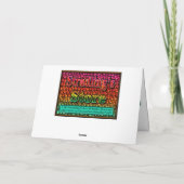 ハッピーバースデーカード カード (裏面)