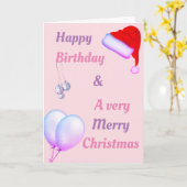 ハッピーバースデーカード カード (黄色い花)