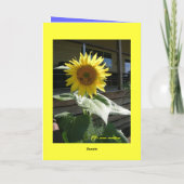 ハッピーバースデーカード カード (裏面)