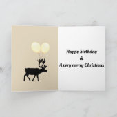 ハッピーバースデーカード カード (内部)