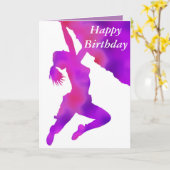 ハッピーバースデーカード カード (黄色い花)