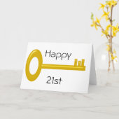 ハッピーバースデーカード カード (黄色い花)