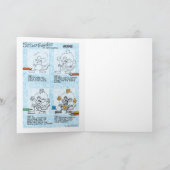 ハッピーバースデーカード カード (内部)