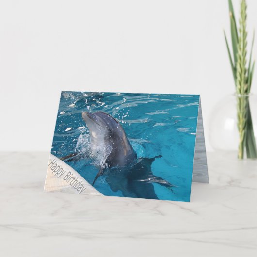 ハッピーバースデーカード カード (正面)