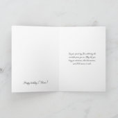 ハッピーバースデーカード カード (内部)