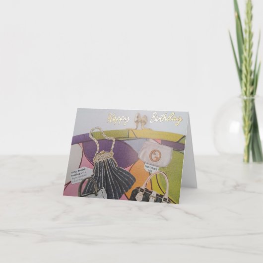 ハッピーバースデーカード サンキューカード (正面)