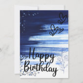 ハッピーバースデーカード シーズンカード (正面)