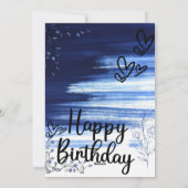ハッピーバースデーカード シーズンカード (裏面)