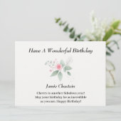 ハッピーバースデーカード シーズンカード (スタンド正面)