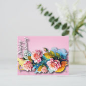 ハッピーバースデーカード シーズンポストカード (スタンド正面)