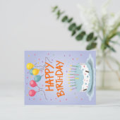 ハッピーバースデーカード シーズンポストカード (スタンド正面)