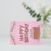 ハッピーバースデーカード シーズンポストカード (スタンド正面)