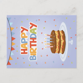 ハッピーバースデーカード シーズンポストカード