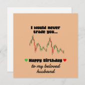 ハッピーバースデーカード – トレーダー誕生日ラブ シーズンカード (正面/裏面)