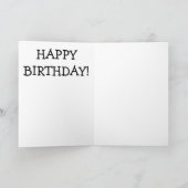 ハッピーバースデーカード:ラッキーピグ カード (内部)