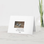 ハッピーバースデーカード(リス付) カード (裏面)