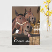 ハッピーバースデーカード:応援と… カード (黄色い花)