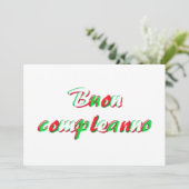 ハッピーバースデーカード 招待状 (スタンド正面)