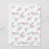 ハッピーバースデーカード 招待状 (裏面)