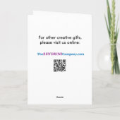 ハッピーバースデーカード:爆発を願う! カード (裏面)