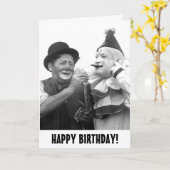 ハッピーバースデーカード:爆発を願う! カード (黄色い花)