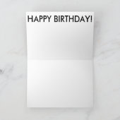 ハッピーバースデーカード(Fireworks):うわ~! カード (内部)