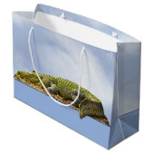 ハッピーバースデーガターパノラマビューOOBフォト ラージペーパーバッグ (裏面アングル)