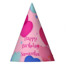 ハッピーバースデーガーリーピンクハート