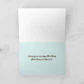 ハッピーバースデーガールキットンカスタムエージ名 カード (内部)