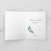 ハッピーバースデーガールフレンド カード (内部)