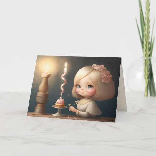 ハッピーバースデーガール01 カード (正面)