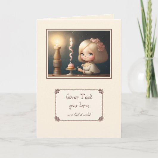 ハッピーバースデーガール01 カード (正面)