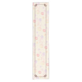 ハッピーバースデーガール01 ショートテーブルランナー (正面)