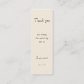 ハッピーバースデーガール01 スキニー名刺 (裏面)