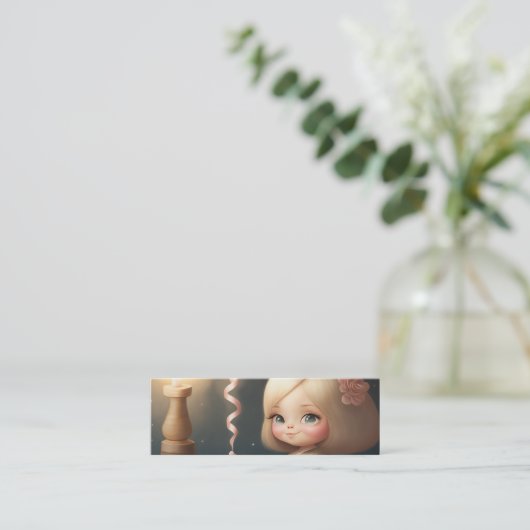 ハッピーバースデーガール01 スキニー名刺 (スタンド正面)