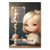 ハッピーバースデーガール01 テーブルナンバー (正面)