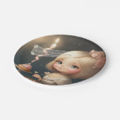 ハッピーバースデーガール01 ペーパープレート (アングル)