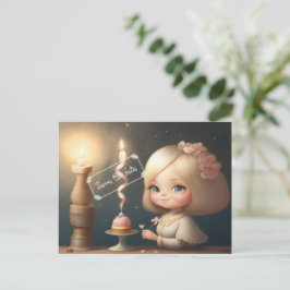 ハッピーバースデーガール01 ポストカード