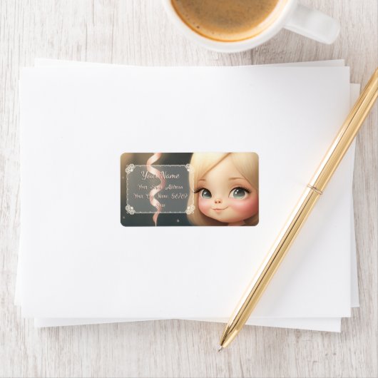 ハッピーバースデーガール01 ラベル (インサイチュ)