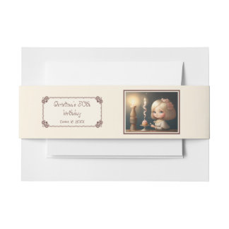 ハッピーバースデーガール01 招待状ベリーバンド