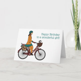 ハッピーバースデーガール1 カード